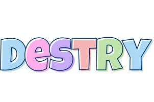 Destry pastel logo