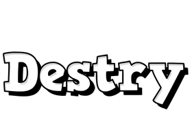 Destry snowing logo