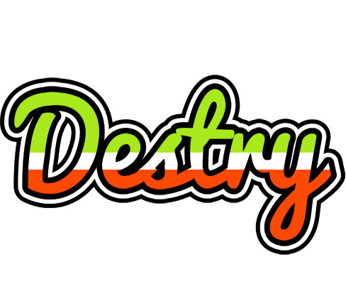 Destry superfun logo