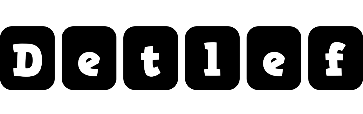 Detlef box logo