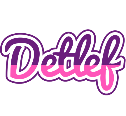 Detlef cheerful logo