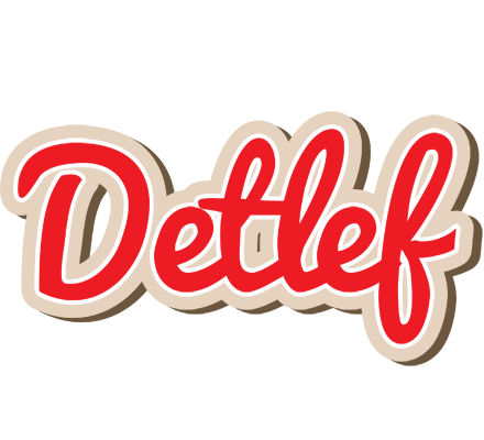 Detlef chocolate logo