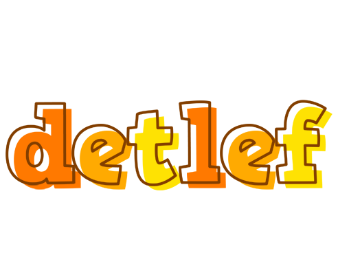 Detlef desert logo