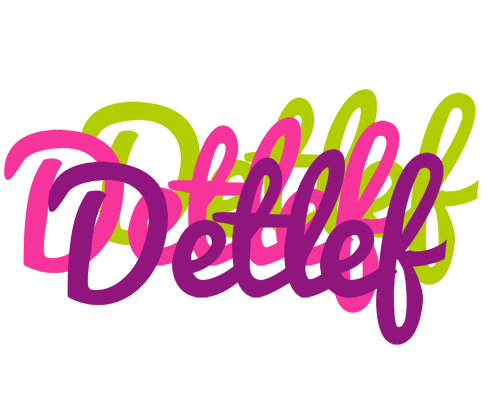 Detlef flowers logo