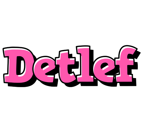 Detlef girlish logo