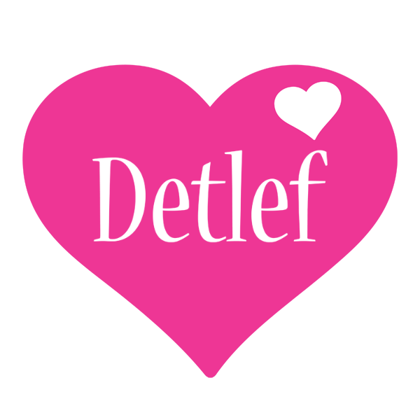 Detlef love-heart logo