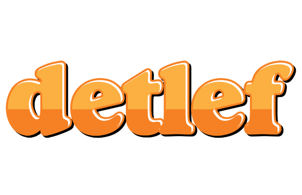Detlef orange logo