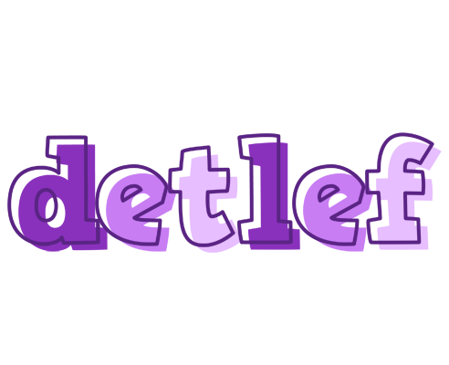 Detlef sensual logo