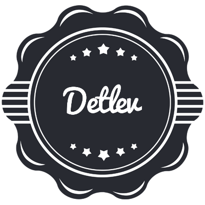 Detlev badge logo