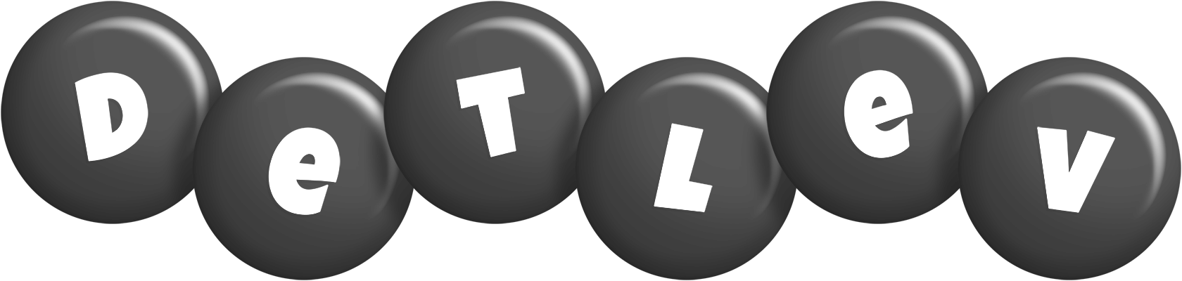 Detlev candy-black logo