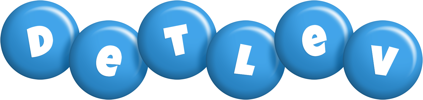 Detlev candy-blue logo