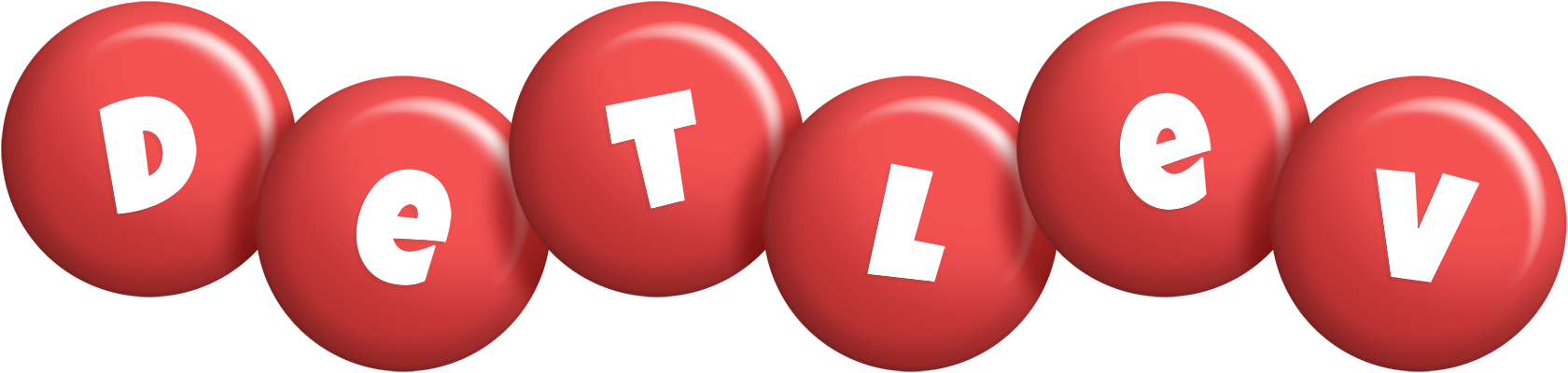 Detlev candy-red logo
