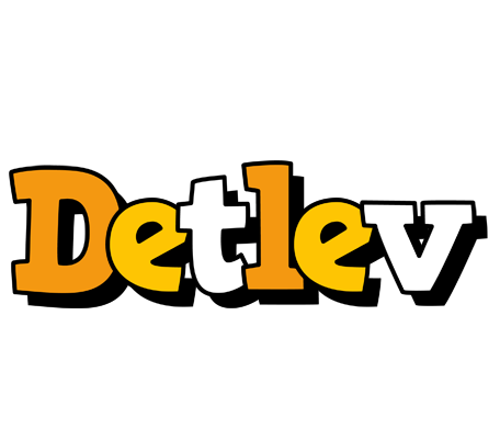 Detlev cartoon logo
