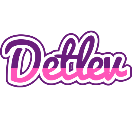Detlev cheerful logo
