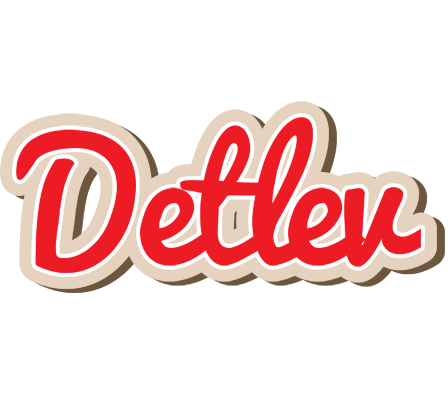 Detlev chocolate logo