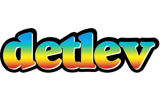 Detlev color logo