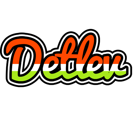 Detlev exotic logo