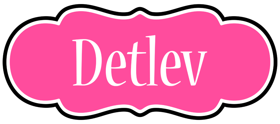 Detlev invitation logo