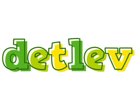 Detlev juice logo