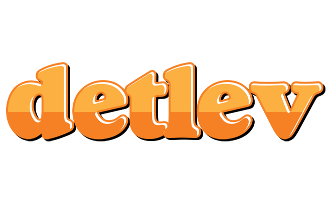 Detlev orange logo