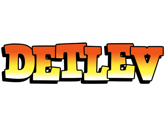 Detlev sunset logo