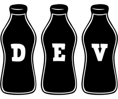 Dev bottle logo