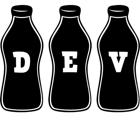 Dev bottle logo