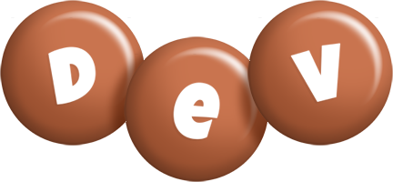 Dev candy-brown logo