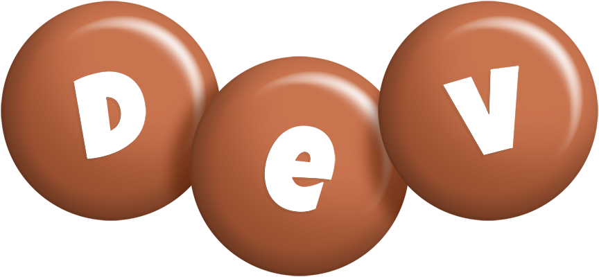 Dev candy-brown logo