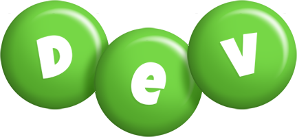 Dev candy-green logo