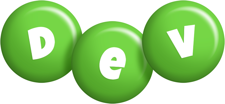 Dev candy-green logo