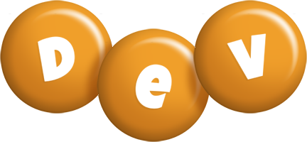Dev candy-orange logo
