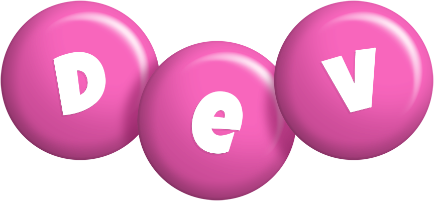 Dev candy-pink logo