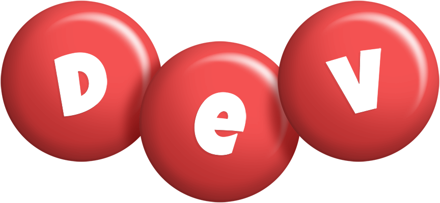 Dev candy-red logo