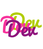 Dev flowers logo