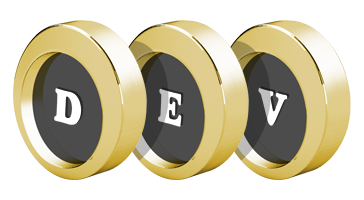 Dev gold logo