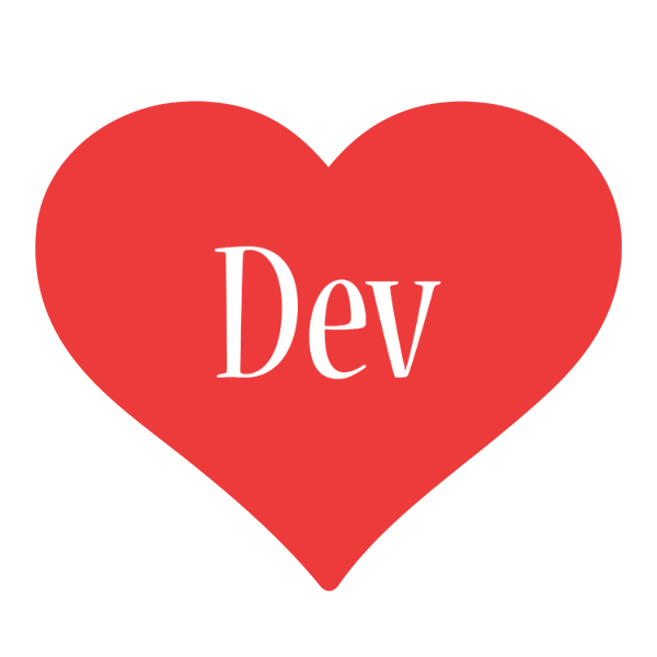 Dev love logo