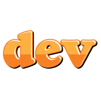 Dev orange logo