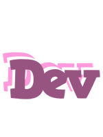 Dev relaxing logo