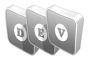 Dev silver logo