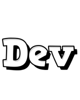 Dev snowing logo