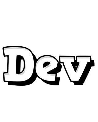 Dev snowing logo