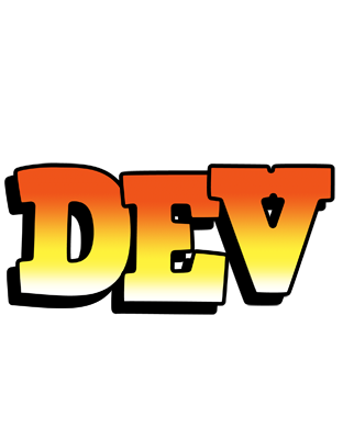Dev sunset logo