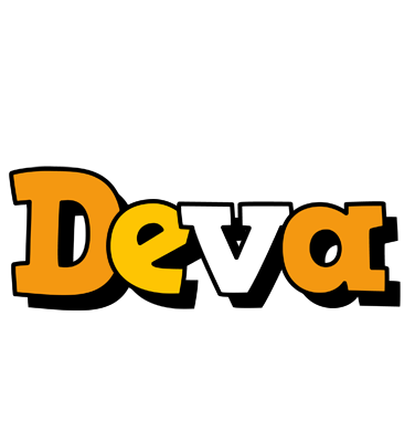 Deva cartoon logo
