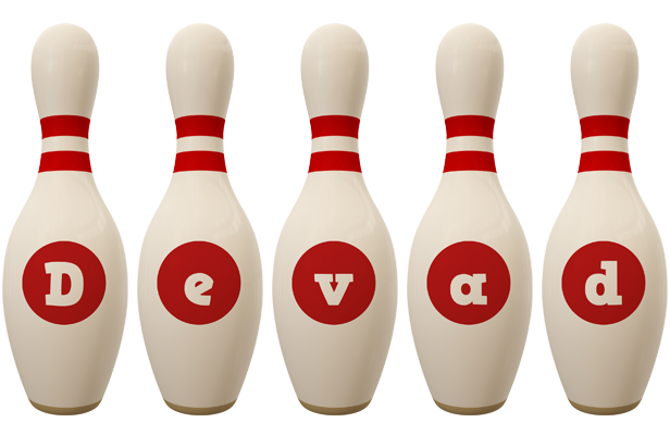 Devad bowling-pin logo