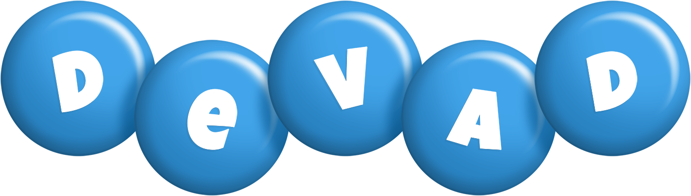 Devad candy-blue logo