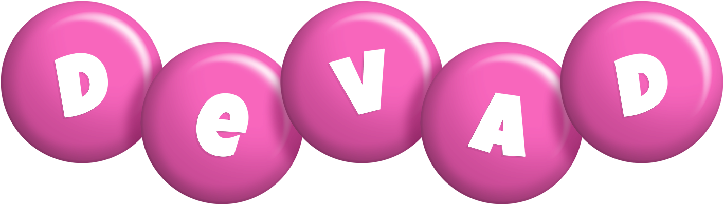 Devad candy-pink logo