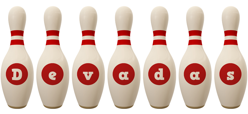 Devadas bowling-pin logo