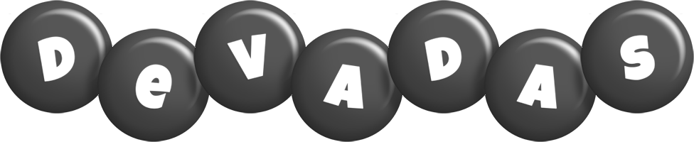Devadas candy-black logo