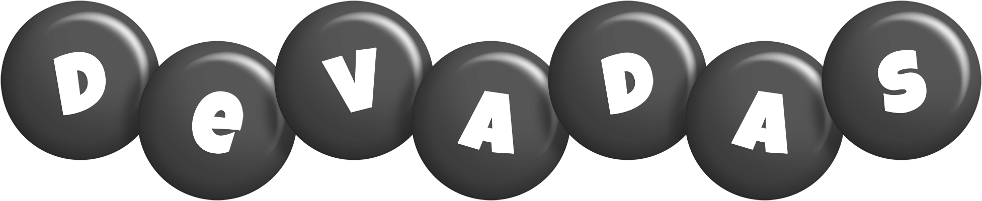 Devadas candy-black logo